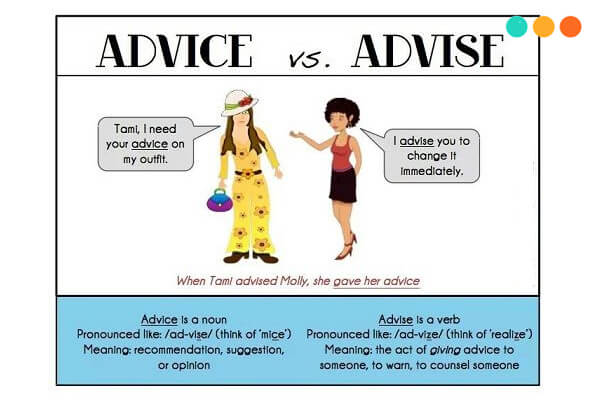 Advice-va-advise