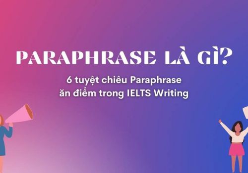 Paraphrasing là gì? 6 cách paraphrase trong IELTS Writing lấy trọn điểm